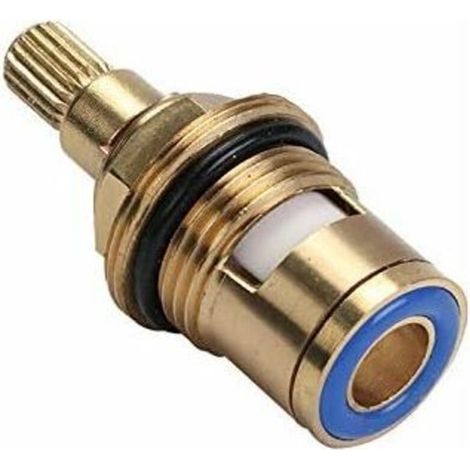 Messing- Und Keramik-wasserhahnpatrone 1/2' – Länge 51mm – Gummidichtung Für Abdichtung – Kompatibel Mit Küche Und Badezimmer