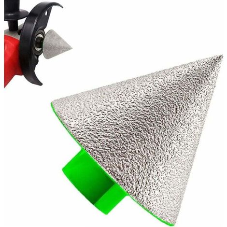 Diamant-fasenfräser: 35mm Fliesenbohrer Mit M14-gewinde, Diamant-fasenfräser Zum Vergrößern Von Löchern In Porzellanfliesen, Marmor, Keramik Und Granit, Bauwerkzeuge