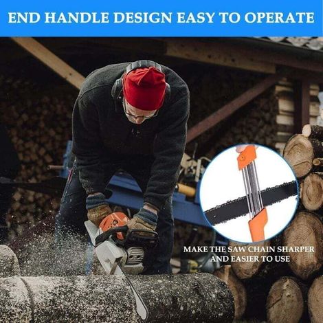 Für Stihl-kettensägen-schärfer, Kompatibel Mit Stihl-kette 3/8 Zoll, Einfache Stihl-2-in-1-feile 4,0 Mm