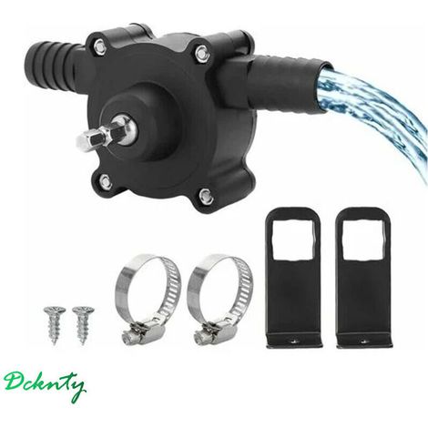 Elektrische Bohrerpumpe, Mini-wasserpumpe, Handbetriebene Selbstansaugende Tragbare Bohrerpumpe Für Haushalt, Kleine Wasserpumpe Für Haus Und Garten, 6,35 Mm