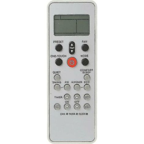 Toshiba-klimaanlagen-fernbedienung Wc-l03se – Abs-material – Größe 15,7 X 5,1 X 1,5 Cm – Intuitive Fernbedienung