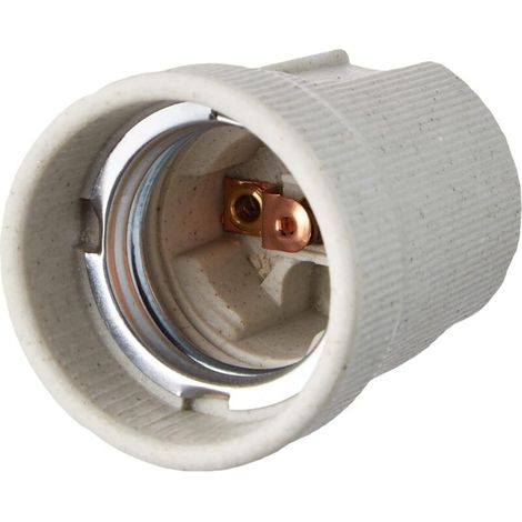 E27-fassung Aus Porzellan – E27-sockel – Spannung 250v – Stromstärke 4a – Für Dekorative Und Langlebige Leuchten