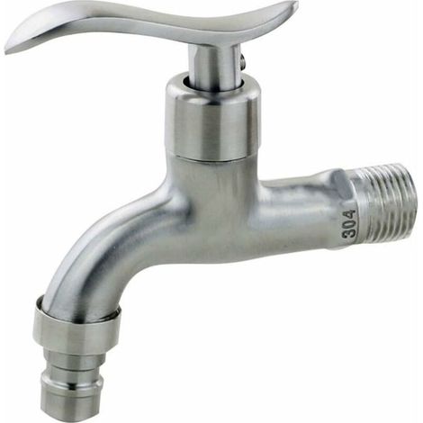 Einhebeliger Edelstahl-wandhahn Für Waschmaschine Und Garten
