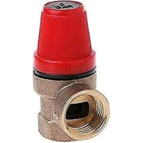 Weibliche Messing-überdruckventile 1/2" - Sicherheitsventil Für Wasser/öl/gas (3 Bar) Zentralheizungsventil