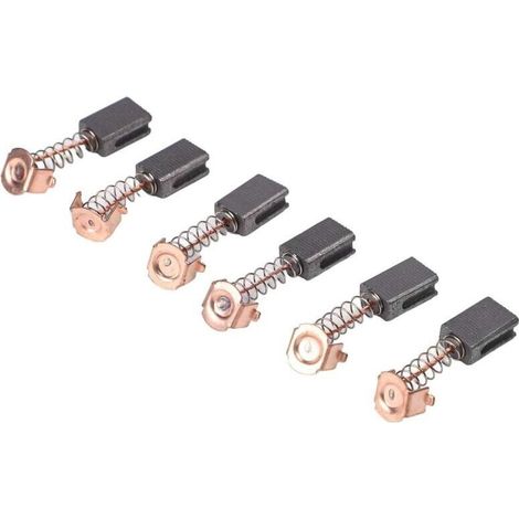 Satz Von 6 Kohlebürsten 5 X 8 X 12 Mm Für Winkelschleifer G720, Schlüsselkomponente Für Die Funktionalität Von Elektrowerkzeugen