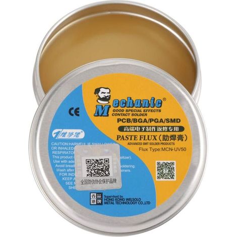 Mcn-uv50 Lötmittel Flussmittel Elektrisches Lötkolben Flussmittel Pastenflussmittel Zinn-lötflussmittel Für Pcb / Bga / Pga / Smd