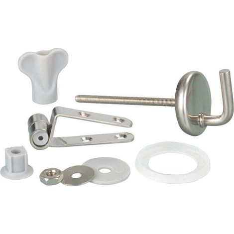Toilettenabsenkungsbefestigung, Ersatzteil Für Wc-sitz Fix Clip Mit Edelstahlbefestigung, Satz Von 15 Befestigungen Für Wc-sitze, Edelstahl, Matt