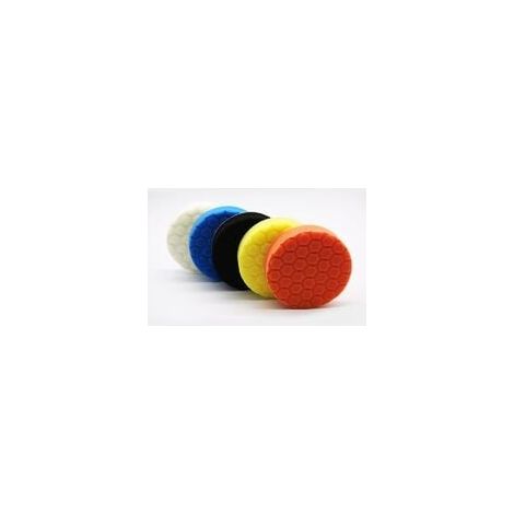 Polierschwamm, Polierset, 5-teiliges 150 Mm Hex Logic Polierpad-schwamm-kit Für Autos, Schleifen Und Polieren Für 125 Mm Ro/da-polierer, Geeignet Für Poliermaschinen