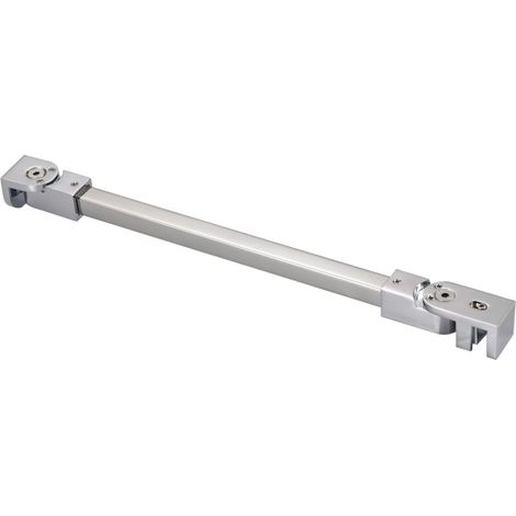 Verstärkungsstange Für Duschtür Aus Edelstahl, 50 Cm, Für Rahmenlose Glasscheiben Mit Einer Dicke Von 6 Mm Bis 10 Mm