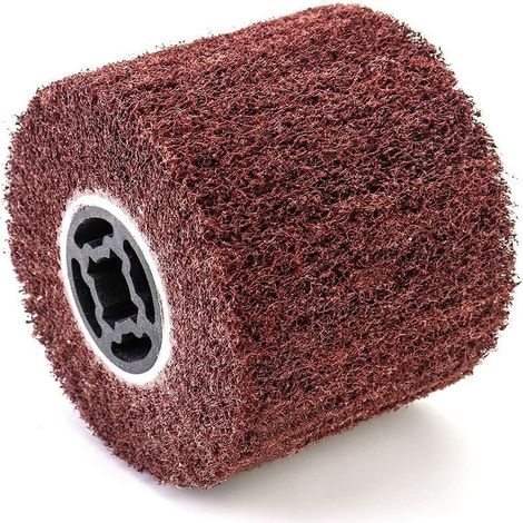 Schleifbürste Aus Synthetischen Fasern Für Außenrenovierer, Ø120x100x19mm, Körnung 120