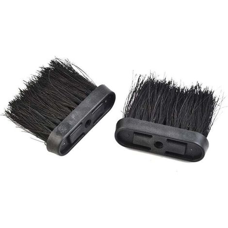 Enowelir 2er-pack Rechteckige Bürstenköpfe, Ersatz Für Kamin- Und Holzofenreinigung
