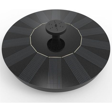 Fontaine De Jardin, Solatec Fontaine Solaire Pompe À Énergie Solaire 1,4 W - Pompe Submersible Pour Bassin, Piscine, Jardin, Aquarium.