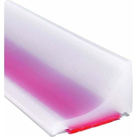 Tür- Und Duschwandbefestigung, 2 M Transparente Duschabtrennung Und Silikon-rückhaltesystem, Anti-überlauf-duschschwelle Aus Selbstklebendem Gummi, Wasserdichte Türdichtung Für
