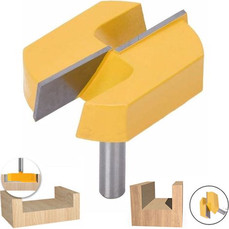 8mm Schaftfräser, Fräser Für Oberfräse, Kantenfräse Und Fräsmaschine, 8x57mm Bodenreinigungs-planfräser