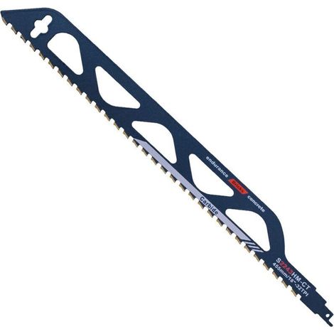 Sägeblatt Aus Wolframkarbidstahl Für Metall, Holz, Stein, Säbelsägezubehör Für Porenbeton, Ziegel, Beton, Zementplatten, Länge (455mm (s2243hm))