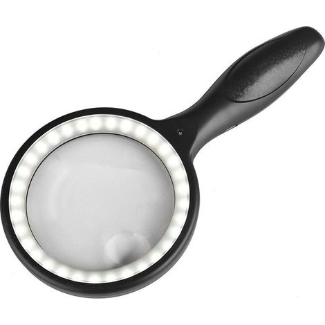 Loupe, Loupe Lecture 30x 60x Die Lupe Mit 33 Led-lichtern Led-lupe Lupe Auf Englisch - Mega-lese-lupe Eine Usb-aufladbare Lese-lupe Für Ältere Menschen