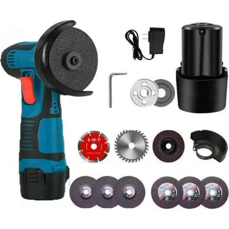 Kabelloser Mini-winkelschleifer 12v, Bürstenloser Kupfermotor, Poliermaschine, Multifunktionales Drehwerkzeug Für Präzise Diy-kleinarbeiten