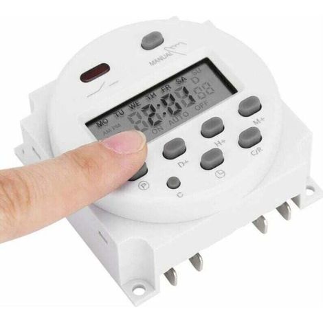 12v Mini Lcd Digital Leistung Programmierer Wöchentlich Relais-schalter Digitaler Timer Zeitsteuerung