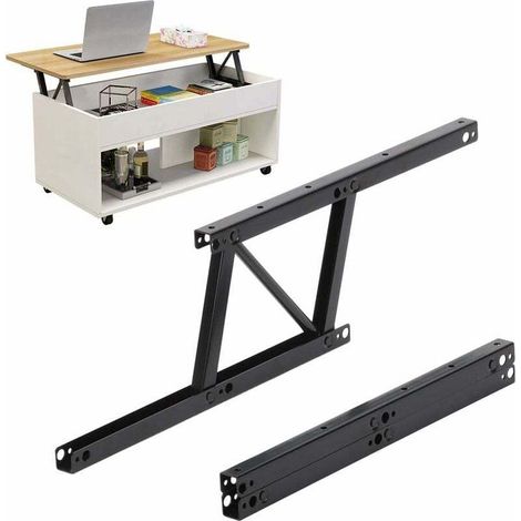 Federklappen Für Couchtisch – Klappbarer Hubmechanismus – Rostfreies Eisen – Hohe Tragfähigkeit – Abmessungen 380x165mm