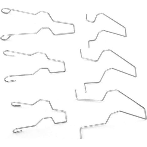 6 Stück Federklammern Für Scheinwerfer, Stahl Haltefeder Clip Für H1/h3/h4/h7 Scheinwerferbirnen