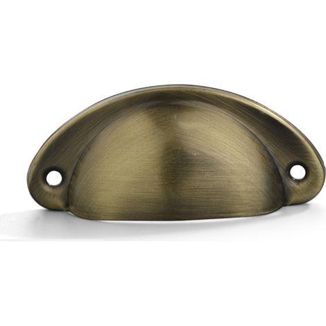 Gebürstete Bronze-möbelgriffe Für Küche, 20 Stück Möbelgriffe, Möbelknöpfe, Gebogene Eisen-möbelgriffe Zur Dekoration Von Schminktischen, Schubladen Und Möbeln