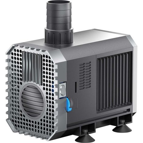 Chj-6000 Teichpumpe Eco - 165 X 90 X 130 Mm - Max. Fördermenge 6000 L/h / 100 W / Max. Förderhöhe 4,0 M - Mit 10 M Kabel - Filterung Zirkulation Skimmer Gartenteichwasser