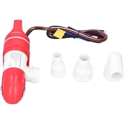 Niedrigprofilige Bilgenpumpe 1100gph/4160lph, Elektrisch, Automatisch, Aus Edelstahl, Dc12v, 360° Drehbar, Für Boote