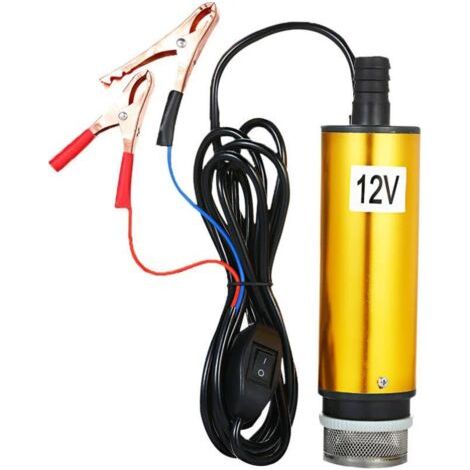Brunnenpumpe 12v/24v Dc Aus Edelstahl – Fördermenge 30 L/min – Saughöhe 3 M – Für Nicht Korrosive Flüssigkeiten