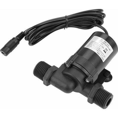24v Solarpumpe – Durchfluss 1300 L/h – Bürstenloser Motor – Geringer Energieverbrauch – Ideal Für Solar-warmwasserbereiter