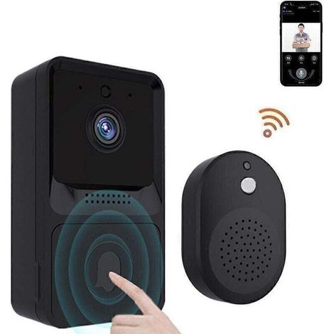 Smartes Wlan-kamera-türklingel-system Mit Fernzugriff, Video-gegensprechanlage, Drahtlose Türklingel, Hd-nachtsicht Für Zuhause