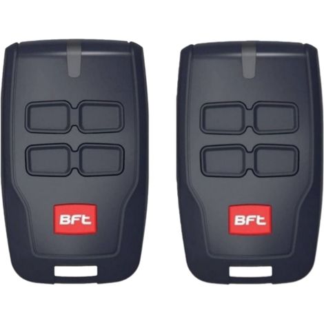 Set Aus 2 Bft-fernbedienungen, 12 V, 4 Kanäle, 433 Mhz, Mitto B Rcb04 R1 2600535 D111906