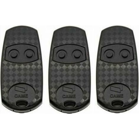 3er-pack Came Top432ev Fernbedienungen, 433,92 Mhz – 2 Tasten – Kompatibel Mit Came-empfängern – Abmessungen 68 X 12 X 32 Mm