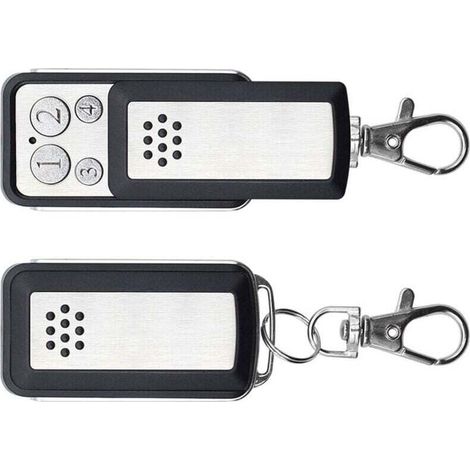 Fernbedienung Für Tor, 2 Stück Garagenfernbedienungen 433,92 Mhz, Universal-tor-fernbedienung Mit Piepton Für 114253 104257 104251, Kompatibel Mit A-vid-sen, Ex-tel, T-hom-son, 4 Tasten