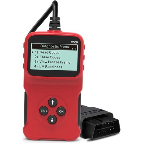V309 Universelles Obd2-autodiagnosegerät Für Alle Fahrzeuge Ab Baujahr 1996