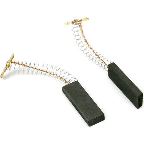 Set Aus 2 Kohlebürsten 5mm X 12,5mm X 36mm – Kompatibel Mit Hitachi, Makita, Milwaukee, Panasonic, Ryobi, Stihl – Graphit