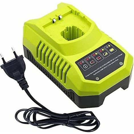 Das Ryobi P117 P118 P118 Batterieladegerät Ist Als Ersatz Für Das Ryobi P108/p117 Ladegerät Geeignet Und Kann Einen 12-18v Lithium-nickel-akku Laden.