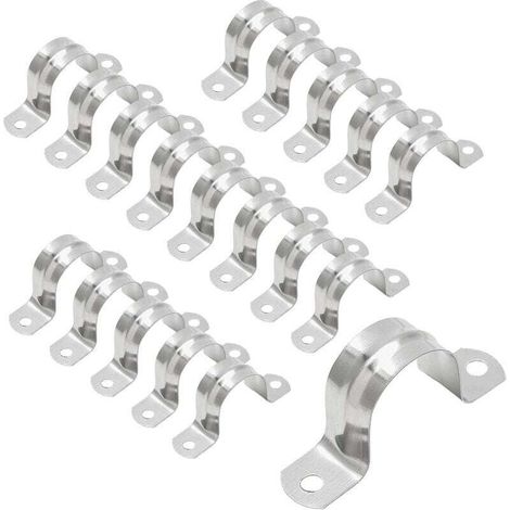 Edelstahl-u-schelle, Halbrunde Rohrschelle Für Luft-/wasserrohre, Rohrhalterungen Für Wasserrohre – 40 Mm