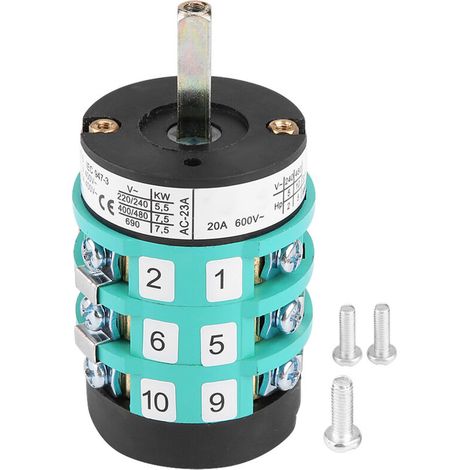 220v / 380v Umschalter Für Zugmaschine, Rückwärtsschalter Des Motors, Fußschalter Für Drehtisch (20a(a))