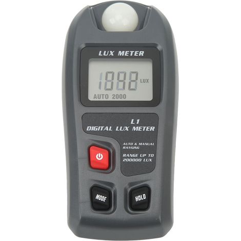 Digitaler Lichtzähler, Beleuchtungsstärkemesser, Luxmeter, Illuminometer, Automatische Abschaltung, Lcd-bildschirm