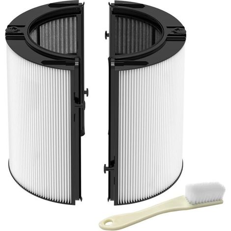 Ersatzfilter H13 2-in-1 Hepa Und Aktivkohle Kompatibel Mit Dyson Tp06 Hp06 Ph01 Ph02 Ph03 Ph04 Hp09 Tp09 Hp10 Tp10 Glas-luftreiniger-ventilator 360°