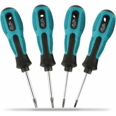 Satz Mit 4 Präzisionsschraubendrehern Y 3-6mm – Chrom-vanadium-stahl – Magnetisch Und Rutschfest – Zum Zerlegen Von Elektronischen Geräten