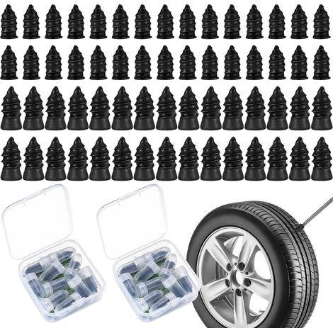 60 Stück Reifennägel Aus Gummi Für Vakuumbremsen, Reifennagel-reparaturset Für Autoreifen, Reifenreparatur-kit Für Auto- Und Motorradreifen (30s+30l)