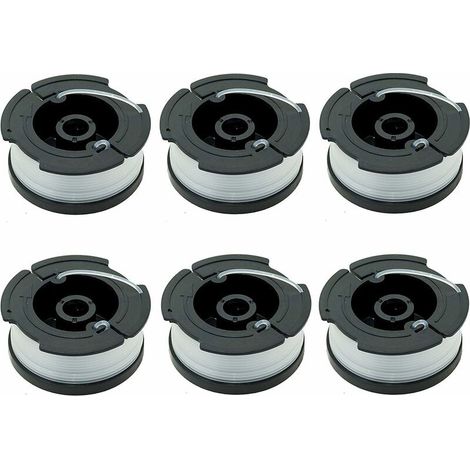 Satz Von 6 Spulen A6481 A6485 Für Black Decker Rasenmäher
