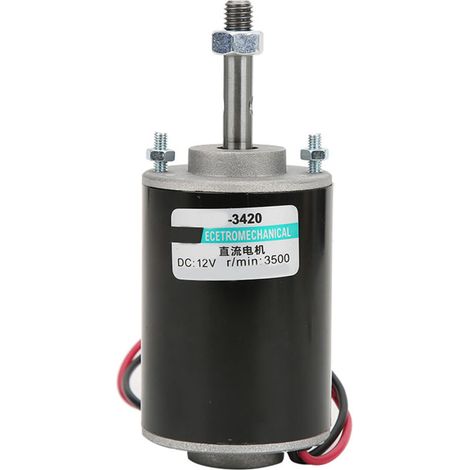 Geräuscharmer, Hochgeschwindigkeits Permanentmagnet-gleichstrommotor, Cw/ccw, Miniaturisierte Bürstenbehaftete Elektromotoren, 30w, 12v, 3500u/min