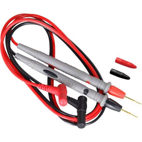 Multimeter 1000v 20a, Messspitzen-set, Silikon-multimeterkabel, 1 M, Doppelte Isolierung