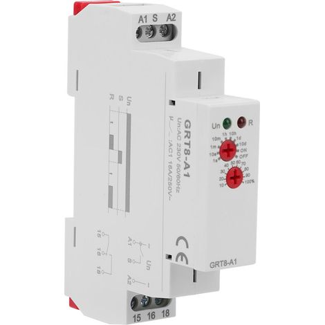 Grt8-a1 Mini Zeitrelais Mit Einschaltverzögerung, Din-schienenmontage, Ac 220v