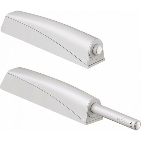 Schranktürdämpfer Mit Push-to-open-funktion – 2er-pack – Robuster Federmechanismus – Eingebaute Installation Für Mittlere Türgrößen