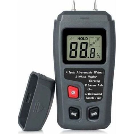 Tragbarer Holzfeuchtemesser, Lcd-feuchtigkeitsmesser Für Holz, Feuchtigkeitsdetektor Zur Messung Der Feuchtigkeit Von Brennholz Und Papier