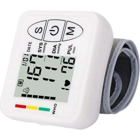 Intelligentes Und Präzises Blutdruckmessgerät, Elektronisches Professionelles Oberarm-blutdruckmessgerät Mit Automatischer Erkennung Von Bluthochdruck, Arrhythmie Und Puls, Verstellbare Manschette, We