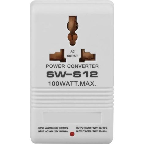 100w Spannungsabwärtswandler Transformator 110v/120v Auf 220v/240v (cn-standardstecker) A